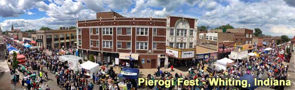 Pierogi Fest in Whiting, Indiana